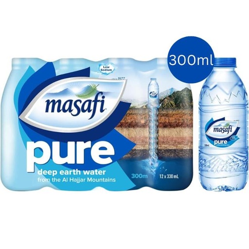 [6291001013951] Masafi Mineral Water Pure 12 x 330ml
