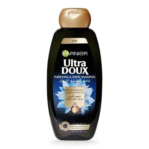 [3610340652349] Garnier Ultra Doux Purifying & Shine Shampoo 400ml