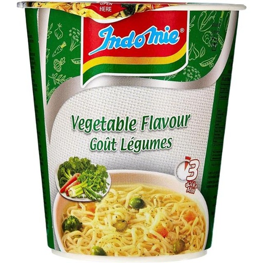 [089686122169] Indomie Cup Instant Noodles Vegetable Flavour 60g