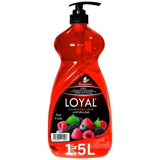 [6253339113208] Loyal Dishwashing Liquid Red Fruits 1.5L