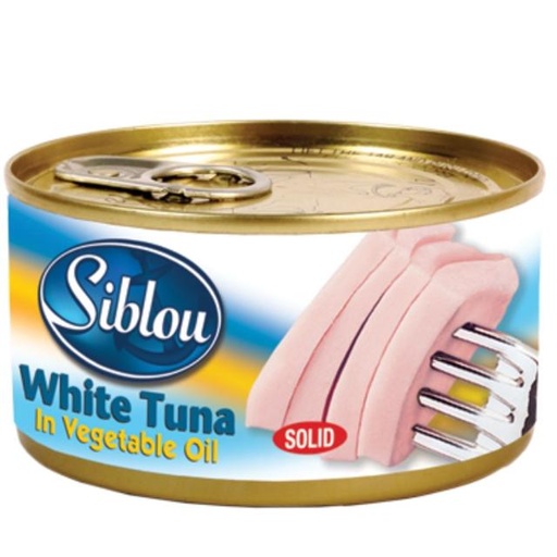 [5283013311188] SIBLOU - WHITE TUNA IN VEGETABLE OIL 160g