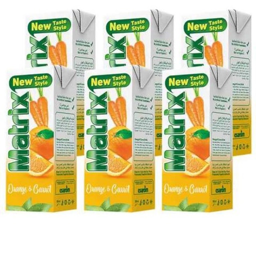 [6253506686122] Matrix Carrot & Orange 200ml x 6