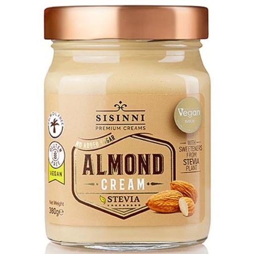 [5202474070113] Sisinni Almond Cream, with Stevia 380g