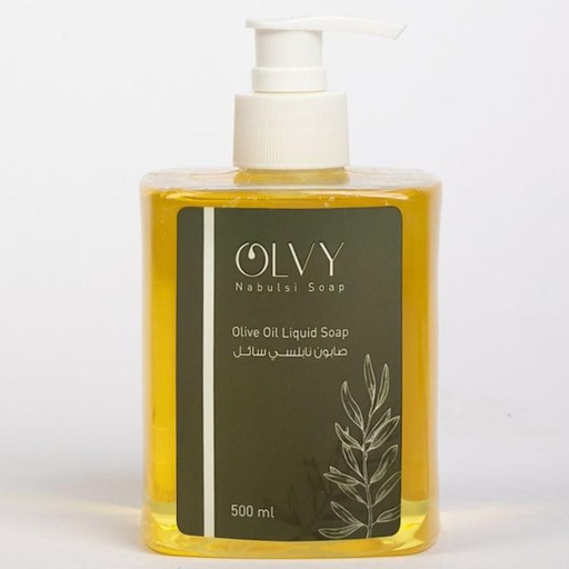[6253505989224] Olvy Nabulsi Soap Olive Oil 500ml