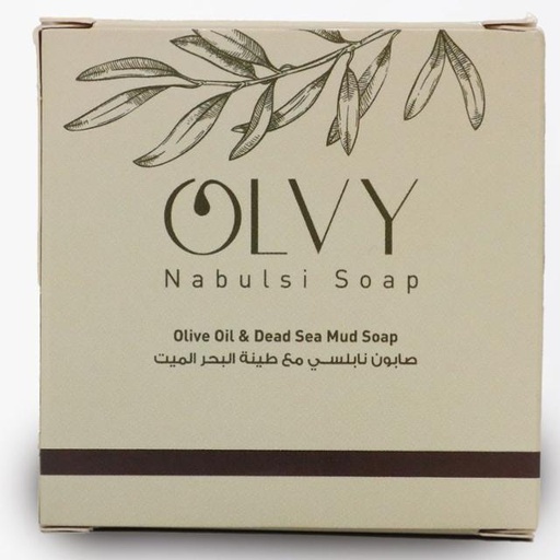 [6253505989019] Olvy Nabulsi Soap Bar Olive Oil & Dead Sea Mud