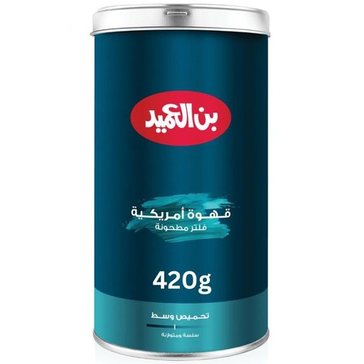 [6254000115699] Al Ameed American Filter Coffee Classic Roast 420g