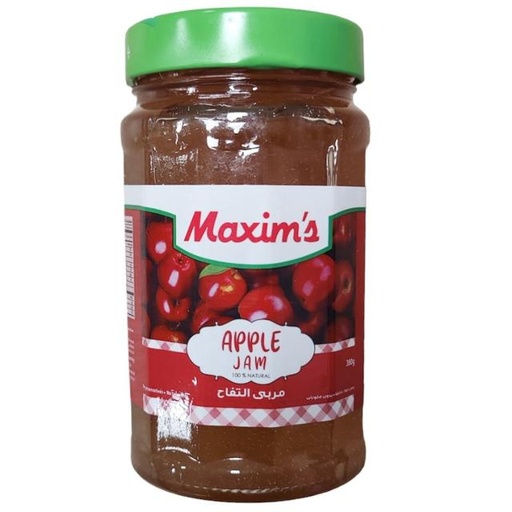 [5283000310729] Maxim Jam Apple 380g