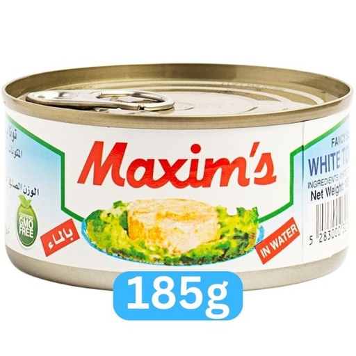 [5283000301307] Maxims Tuna In Water 185g