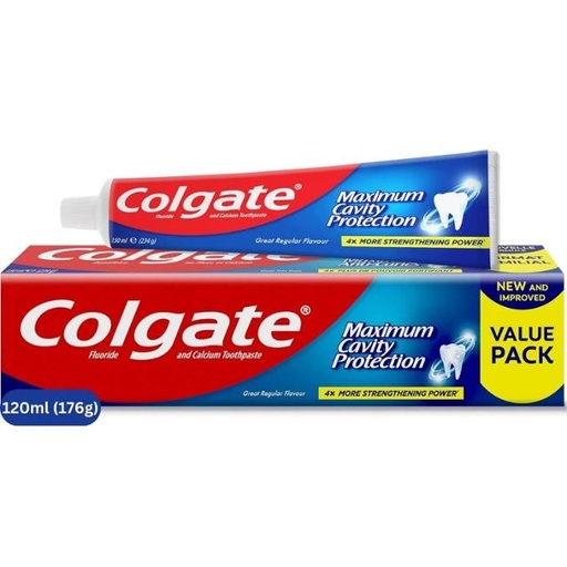 [6920354826184] Colgate Maximum Cavity Protection Great Regular Flavour Toothpaste 120ml