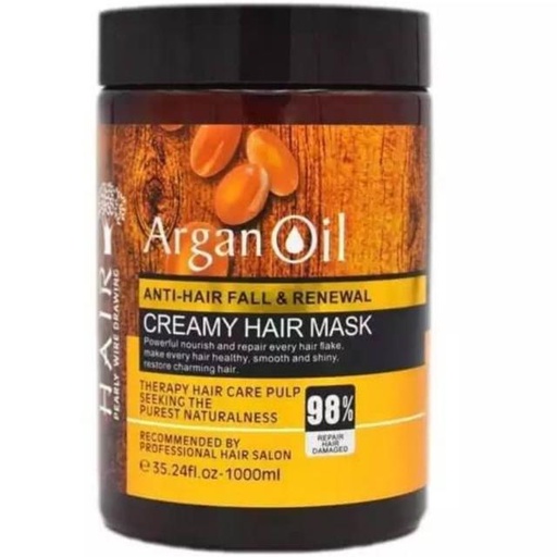 [4806524541809] Argan Oil Creamy Hair Mask 1000ml