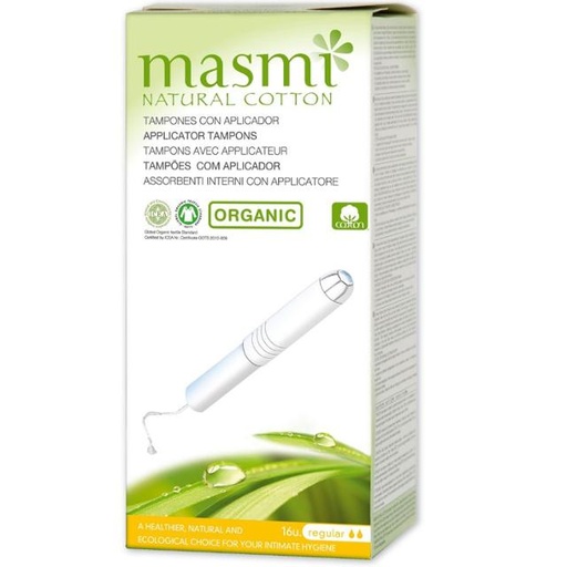 [8432984000271] Masmi Natural Cotton Tampons 16's