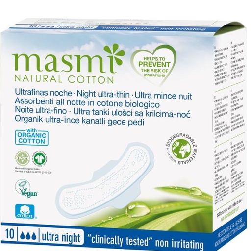 [8432984000257] Masmi Natural Cotton Ultra Night Long 10