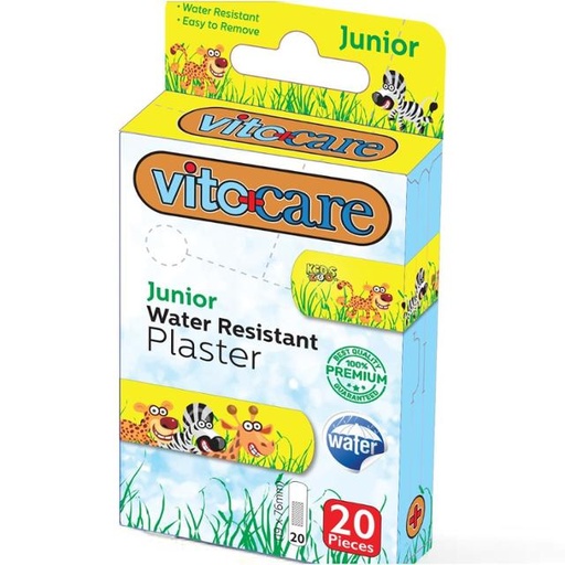 [8717438377094] Vito Care Plaster Junior Water Resistant 20ct
