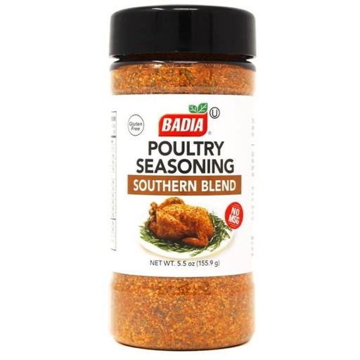 [033844007461] BADIA POULTRY SEASONING SOUTHERN BLEND – 155.9g