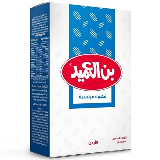 [6254000115095] Al Ameed French Coffee 250g