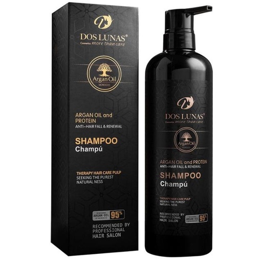 [5060650250403] Dos Lunas Argan Oil and Protein Shampoo 900ml