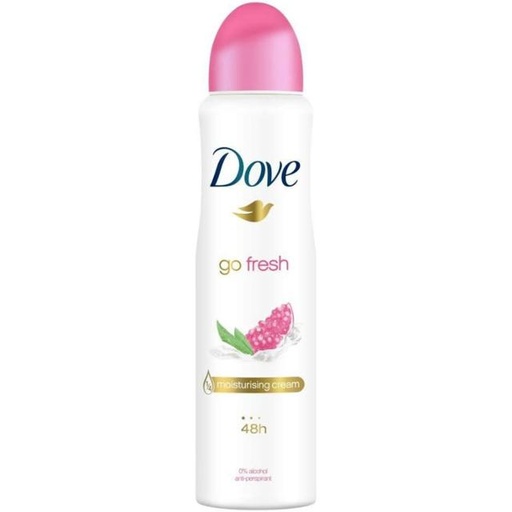 [8711600786257] Dove Go Fresh Spray Deodorant Pomegranate 250ml