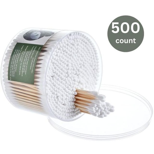 [6970834750102] Bamboo Cotton Swabs 500 Count