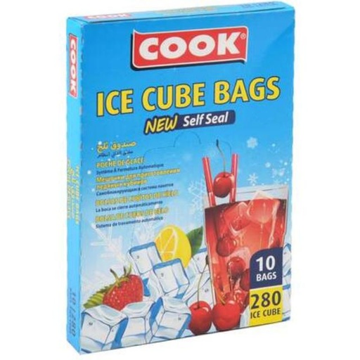 [8690709050011] Cook Ice Cube Bags - 10 Bags = 280 Ice Cube