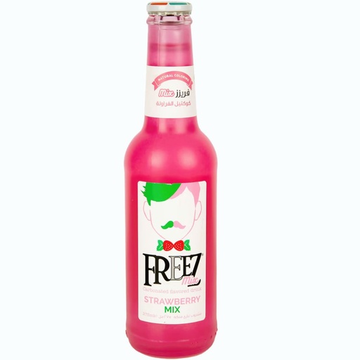 [762571500012] Freez Strawberry Carbonated Mix Drink 275ml