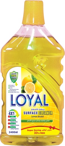[6253339109102] Loyal Surface Cleaner - Lemon & Lime 2400ml