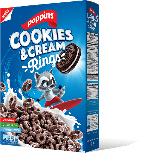 [5281128605031] Poppins Cookies & Cream 180g
