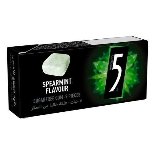[4009900543644] 5 Gum Spearmint flavor 7pcs