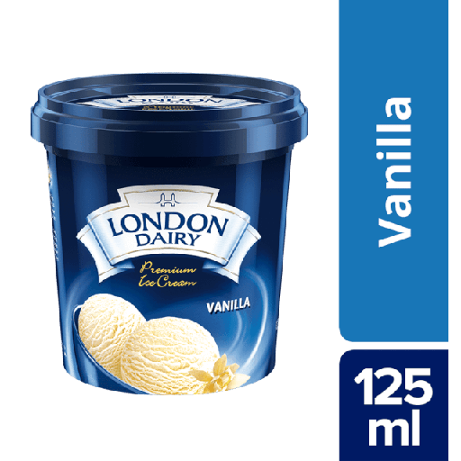 [6291003096204] London Dairy Vanilla Ice Cream 125ml