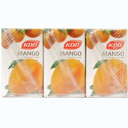 [6271002204893] KDD Mango Drink 125ml x 6 Pieces