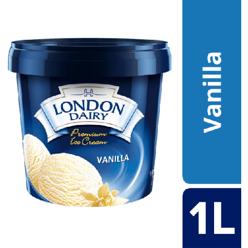 [6291003096464] London Dairy Vanilla Ice Cream 1L