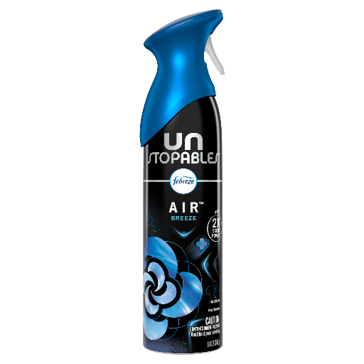 [037000803157] Febreze Unstopables Air Effects Odor-Fighting Air Freshener Breeze 250g