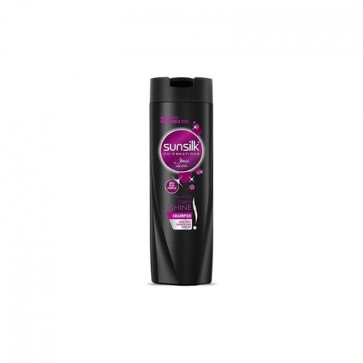 [6221155133342] Sunsilk Shampo Stunning Black Shine 350 ML