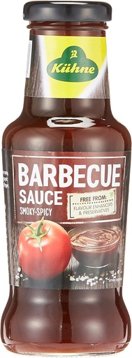 [4012200383803] Kuhne Barbecue Smoky-Spicy Tomato Sauce, 250 ml
