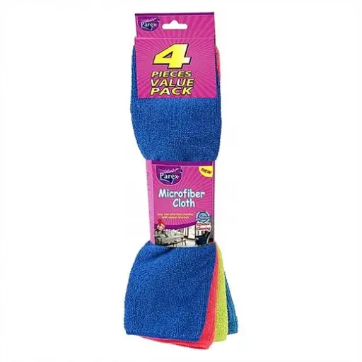 [8680895105923] Parex Trend Microfiber Cloth, 28x38cm, 4 Pieces
