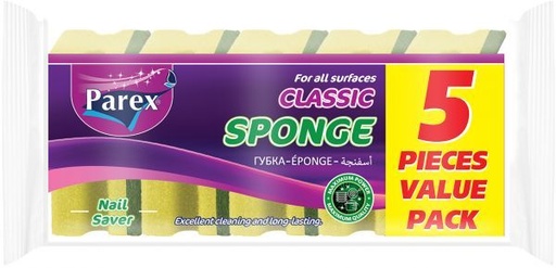 [8699971791646] Parex Classic Sponges, 5 Pieces
