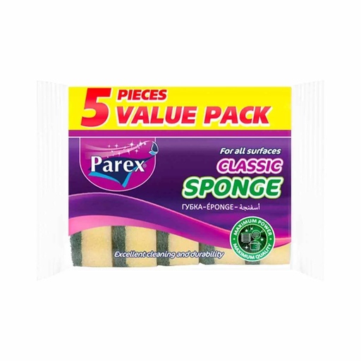 [8699971791639] Parex, Dishwashing Sponge, 5 Pcs.

