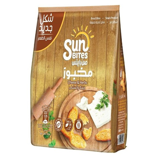 [6281036284204] Sunbites Cheese And Herbs Bread Bites 50g