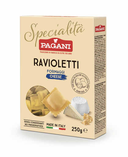 [8005180150219] Pagani Ravioletti Cheese, 250g
