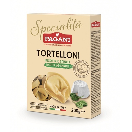 [8005180152657] Pagani Tortelloni Ricotta Spinach 200g
