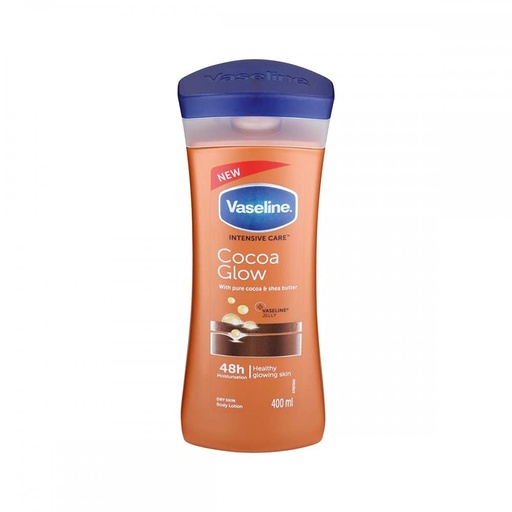[6001087357067] Vaseline Intensive Care Cocoa Glow Body Lotion, 400Ml