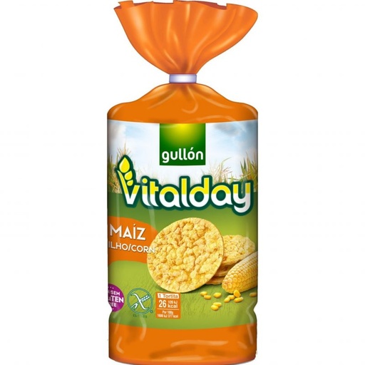 [8410376033144] Gullon Crisp Bread With Corn - Gluten Free 130g