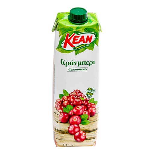 [5290040003702] Kean Juice - Cranberry 1L