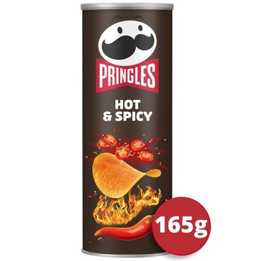 [5053990101542] Pringles Hot & Spicy 165g