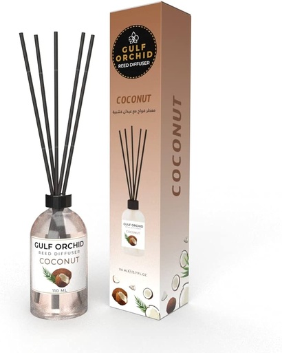 [6291107015187C] Gulf Orchid Coconut Reed Diffuser 110ml