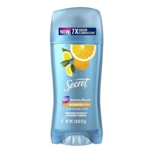 [037000887911] Secret Deodorant Citrus 73g