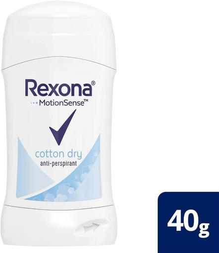 [8886467010385] Rexona Women Antiperspirant Stick Cotton Dry, 40G
