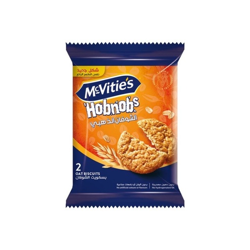 [6223003803827] McVities Hobnob's Golden Oat Biscuit 24g