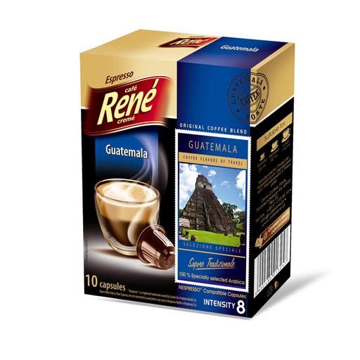 [5902480013257] Cafe Rene Coffee Capsules Guatemala 10 Capsules