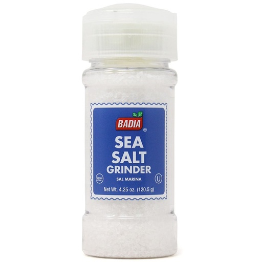 [bbb8] Badia Sea Salt Grinder 120.5g