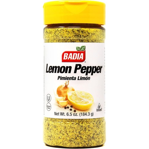 [033844006709] Badia Lemon Pepper 184g